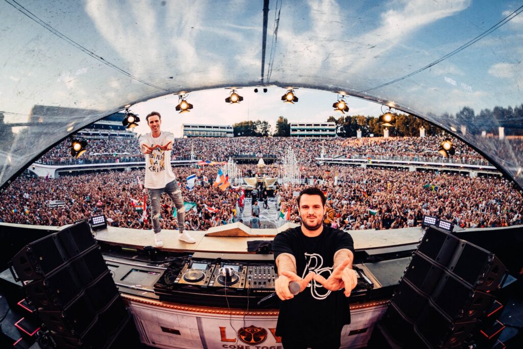 TANDEM W&W POTĚŠÍ FANOUŠKY EDM NA BEATS FOR LOVE