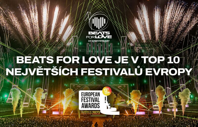 Společně za snem: Beats for love nominován do top 10 festivalů v Evropě!