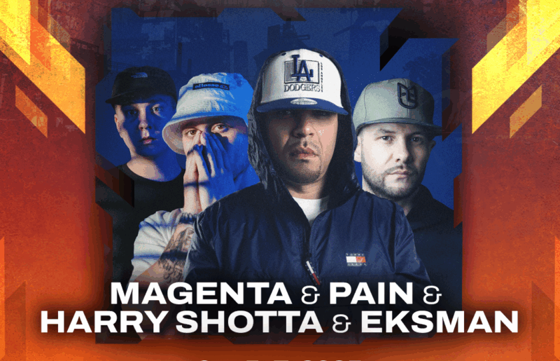 Eksman (UK) & Harry Shotta (UK) & Magenta & Pain