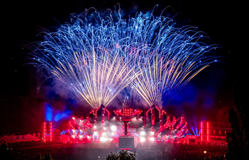 On the third day of Beats for Love, a crowd of more than forty thousand people danced all night.