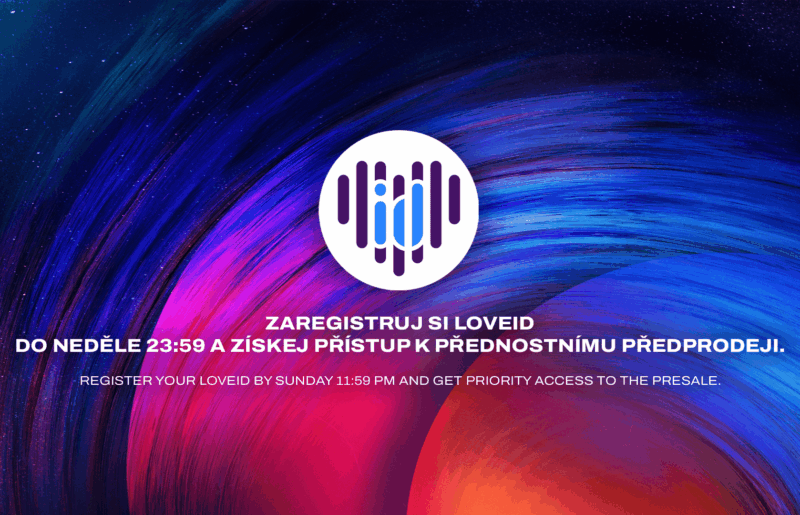 Registrujte si LoveID do nedělní půlnoci a získejte svůj odkaz k přednostnímu předprodeji