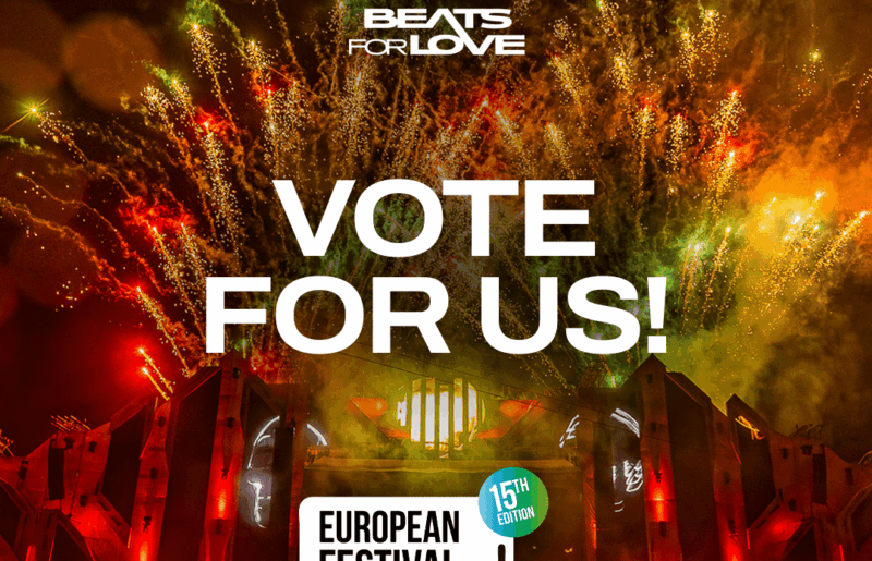 Hlasujte pro Beats for Love v European Festival Awards 💜