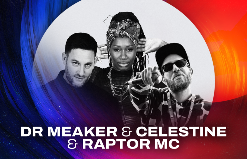 DR MEAKER & CELESTINE & RAPTOR MC